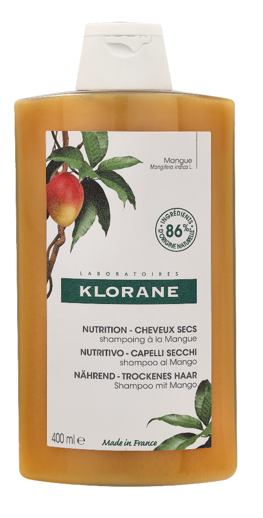 Klorane Nourishing Shampoo With Mango Butter 400 ml