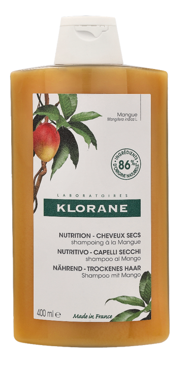 Klorane Nourishing Shampoo With Mango Butter 400 ml