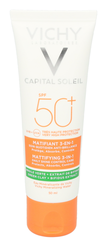 Vichy Capital Soleil Mattifying 3-In-1 SPF50+ 50 ml