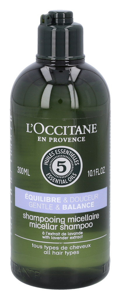 L'Occitane 5 Ess. Oils Gen. & Bal. Micellar Shampoo 300 ml