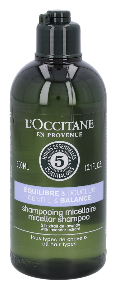 L'Occitane 5 Ess. Oils Gen. & Bal. Micellar Shampoo 300 ml
