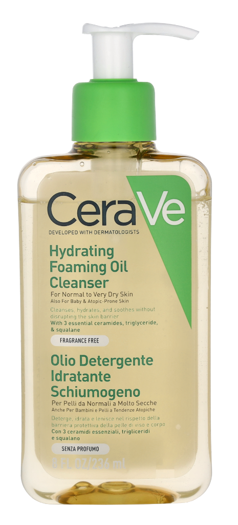 CeraVe Hydrating Foaming Oil Cleanser 236 ml