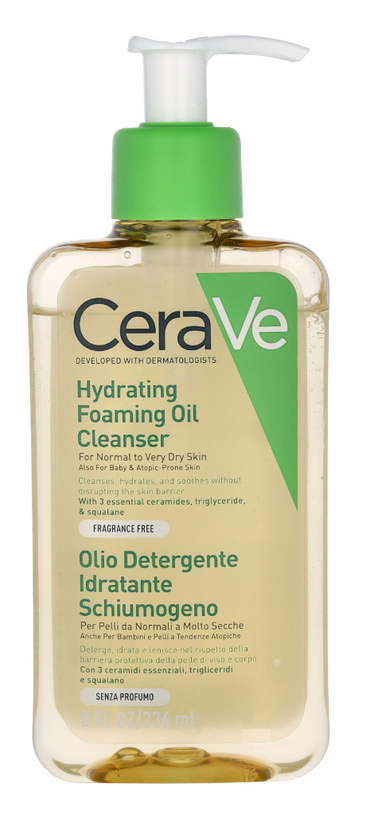 CeraVe Hydrating Foaming Oil Cleanser 236 ml