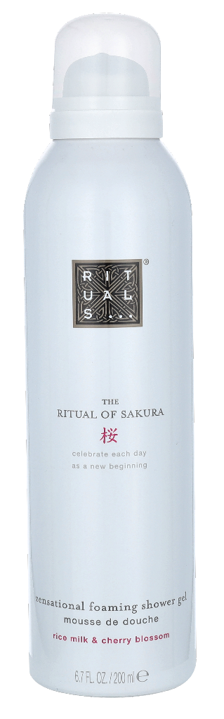 Rituals Sakura Zensational Foaming Shower Gel 200 ml