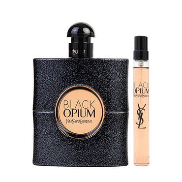 YSL BLACK OPIUM SET: EDP SPRAY 90ML + EDP SPRAY 10ML