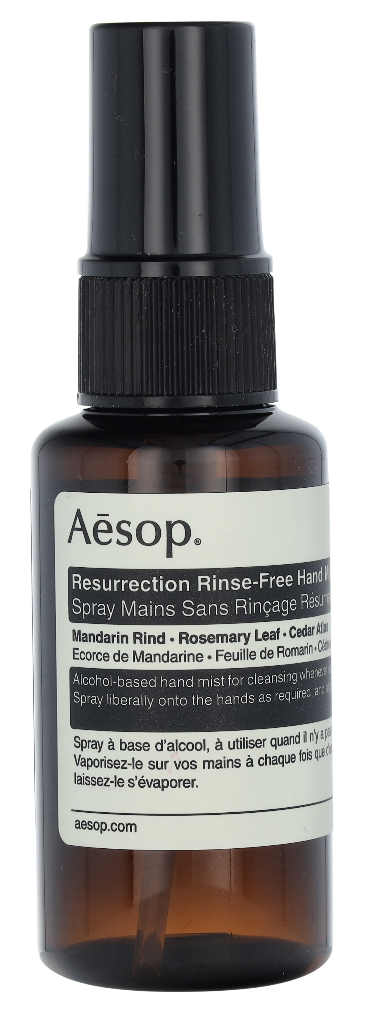 Aesop Resurrection Rinse-Free Hand Mist 50 ml