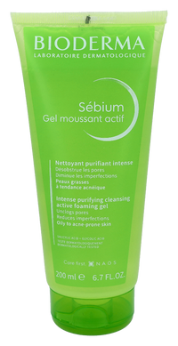 Bioderma Sebium Gel Moussant Actif Foaming Gel 200 ml