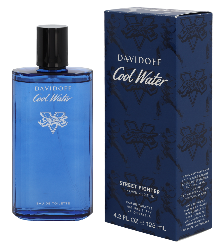 Davidoff Cool Water Street Fighter Man Edt Spray Limited Ed. 125 ml