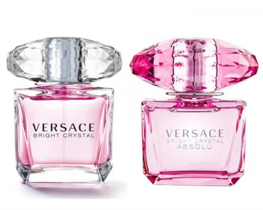 VERSACE BRIGHT CRYSTAL + ABSOLU DUO EDP SPRAY 30ML x 2