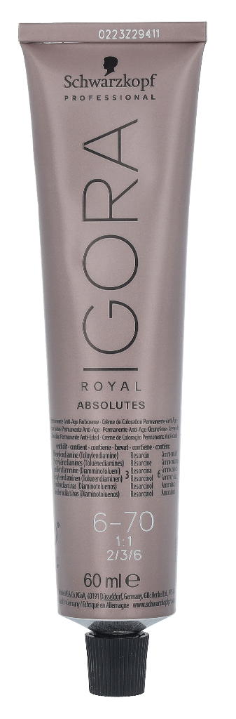 Schwarzkopf Igora Royal Absolutes Permanent Color Creme 60 ml