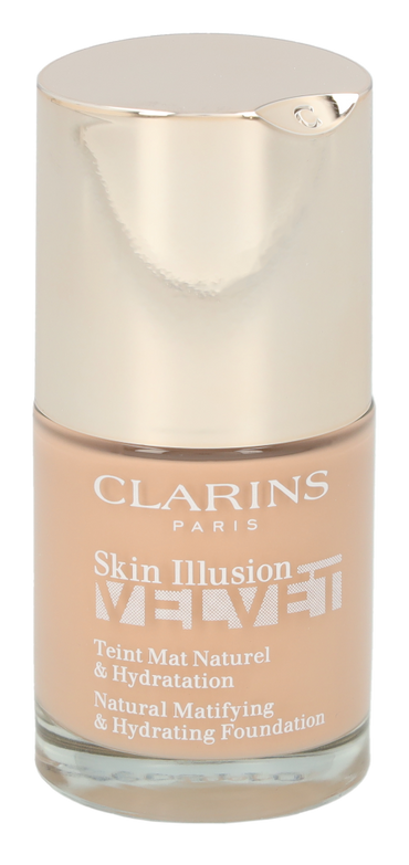 Clarins Skin Illusion Velvet Foundation 30 ml