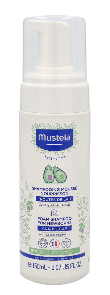 Mustela Foam Shampoo For Newborns 150 ml
