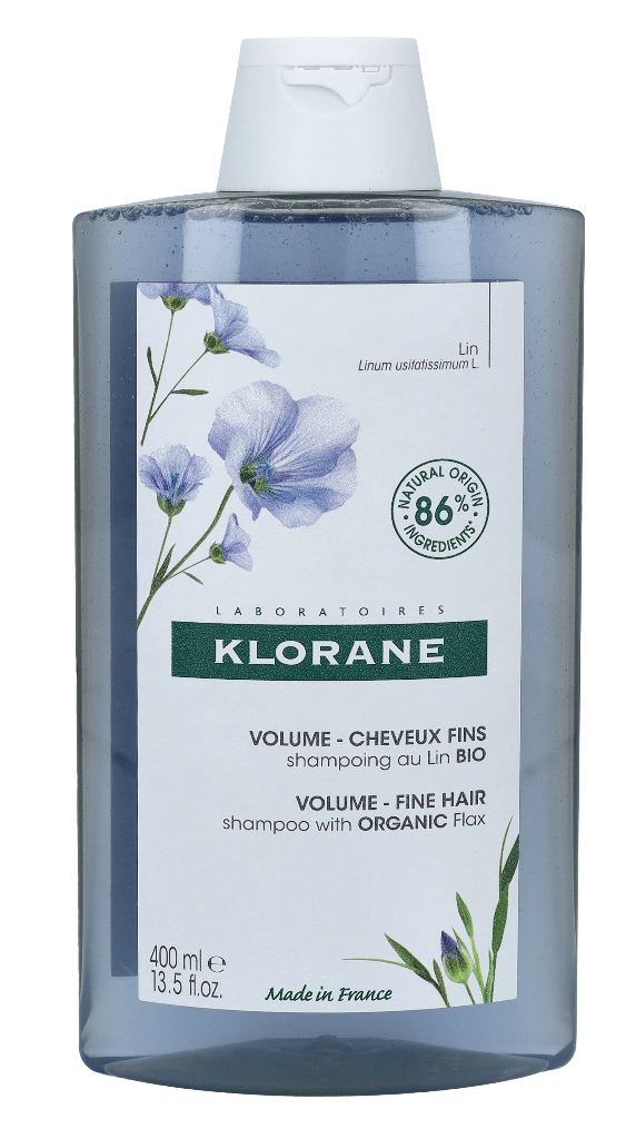 Klorane Volume Shampoo With Organic Flax 400 ml