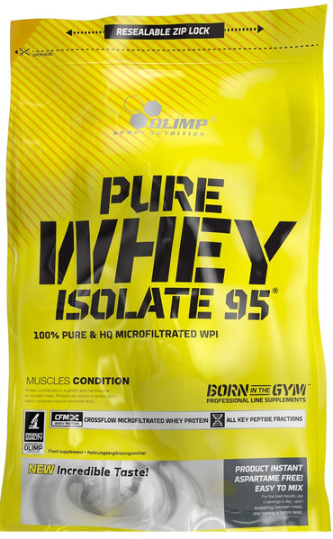 Olimp Nutrition, Pure Whey Isolate 95, Peanut Butter - 600g