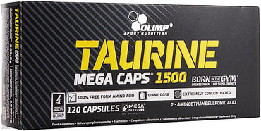 Olimp Nutrition, Taurine Mega Caps - 120 caps