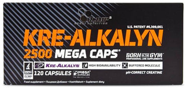 Olimp Nutrition, Kre-Alkalyn 2500 Mega Caps - 120 caps