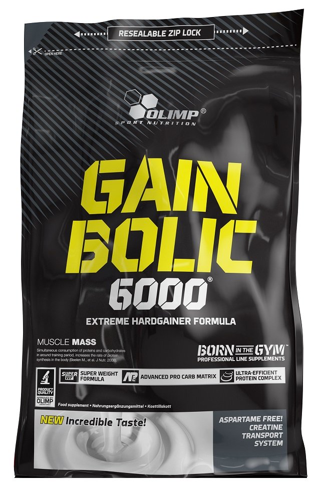 Olimp Nutrition, Gain Bolic 6000, Strawberry - 1000g