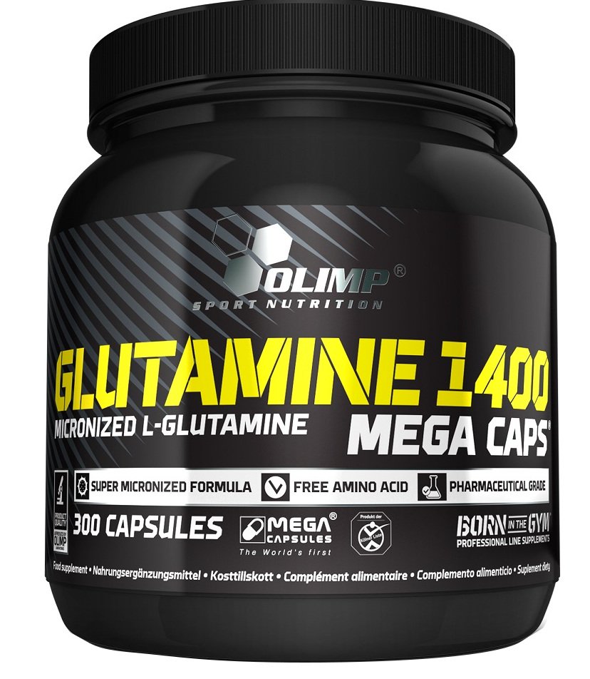 Olimp Nutrition, Glutamine Mega Caps - 300 caps