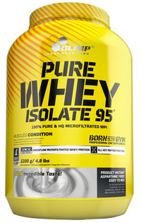 Olimp Nutrition, Pure Whey Isolate 95, Strawberry - 2200g