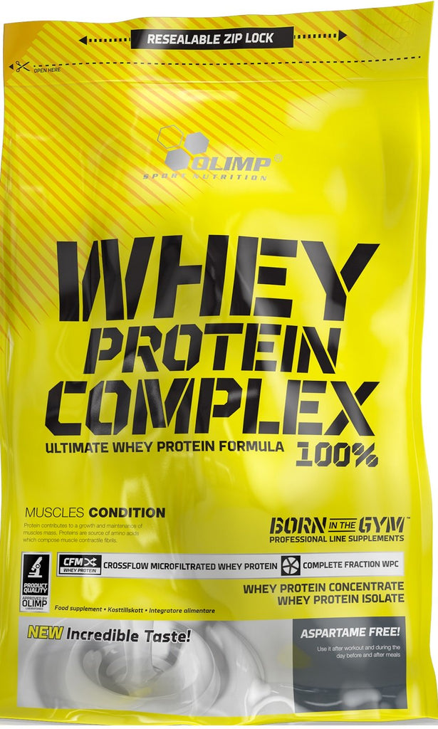 Olimp Nutrition, Whey Protein Complex 100%, Vanilla - 700g
