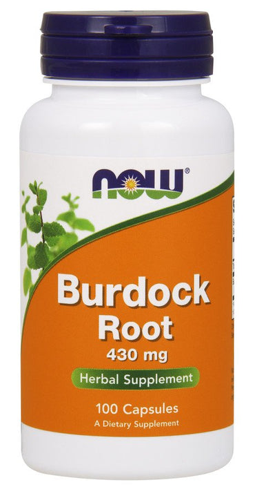 NOW Foods, Burdock Root, 430mg - 100 capsules