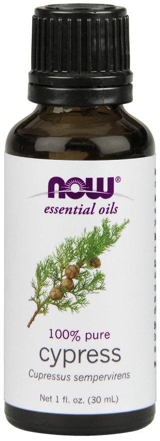 NOW Foods, Essential Oil, Cypress Oil - 30 ml.