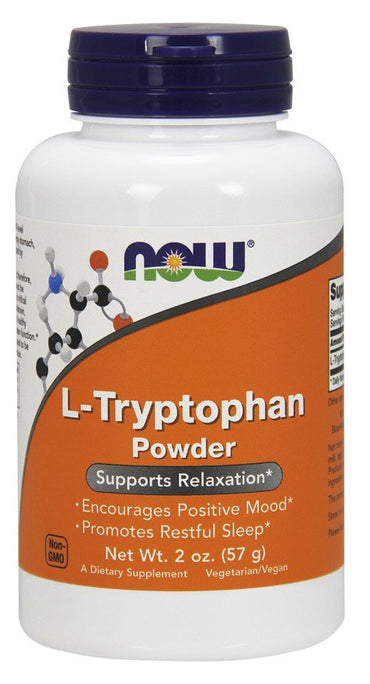 NOW Foods, L-Tryptophan, Powder - 57g