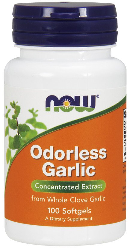 NOW Foods, Odorless Garlic - 100 softgels