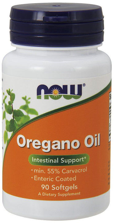 NOW Foods, Oregano Oil, Enteric - 90 softgels