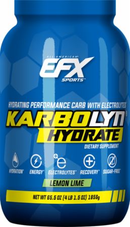 EFX Sports, Karbolyn Hydrate, Lemon Lime - 1856g