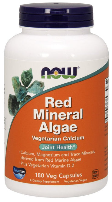NOW Foods, Red Mineral Algae - 180 vcaps
