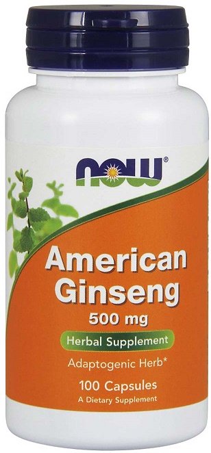 NOW Foods, American Ginseng, 500mg - 100 vcaps