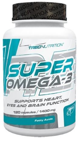 Trec Nutrition, Súper Omega-3 - 120 cápsulas