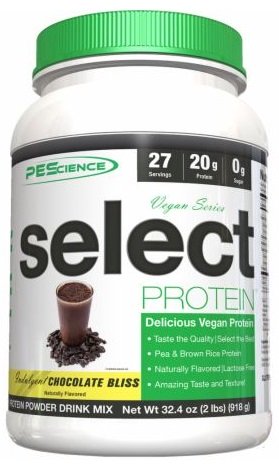 PEScience, Select Protein Vegan Series, Chocolate Bliss - 918g
