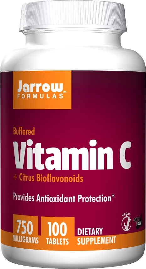 Jarrow Formulas, Vitamin C (Buffered) + Citrus Bioflavonoids, 750mg - 100 tabs