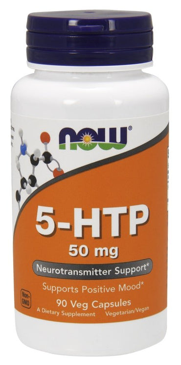 NOW Foods, 5-HTP, 50mg - 90 vcaps