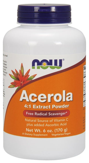 NOW Foods, Acerola, 4:1 Extract Powder - 170g