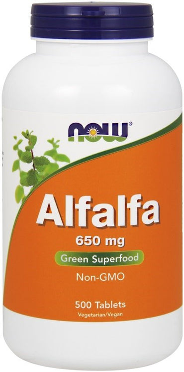 NOW Foods, Alfalfa, 650mg - 500 tablets