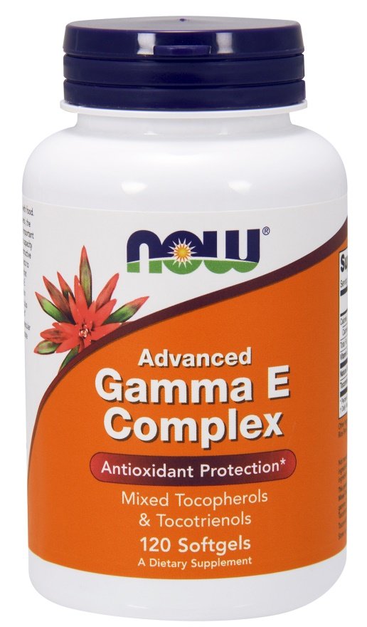 NOW Foods, Advanced Gamma E Complex - 120 softgels