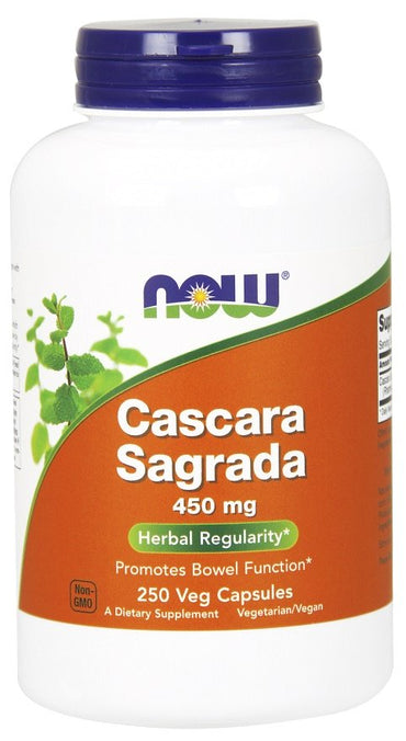 NOW Foods, Cascara Sagrada, 450mg - 250 vcaps