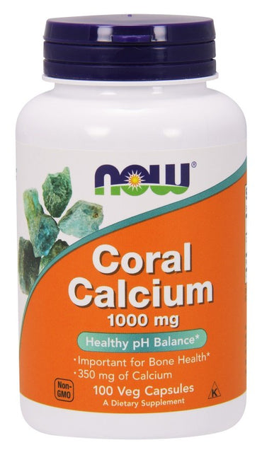 NOW Foods, Coral Calcium, 1000mg - 100 vcaps