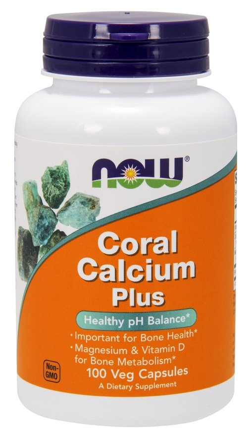 NOW Foods, Coral Calcium Plus - 100 vcaps