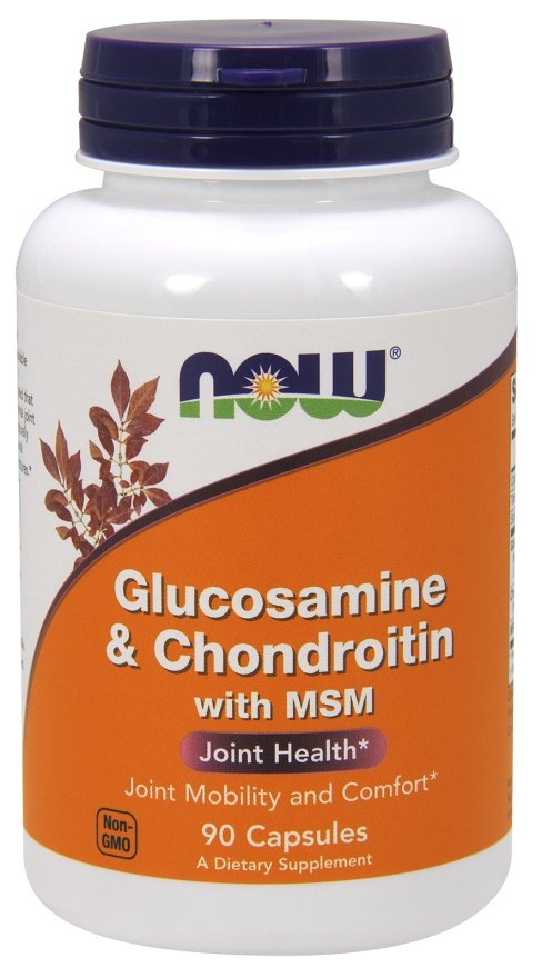 NOW Foods, Glucosamine & Chondroitin with MSM - 90 caps