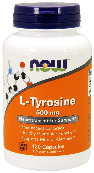 NOW Foods, L-Tyrosine, 500mg - 120 caps
