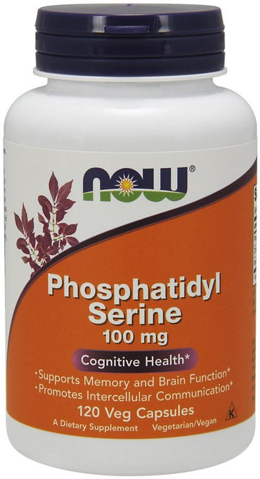 NOW Foods, Phosphatidyl Serine, 100mg - 120 vcaps