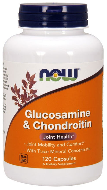 NOW Foods, Glucosamine & Chondroitin with Trace Mineral Concentrate - 120 caps