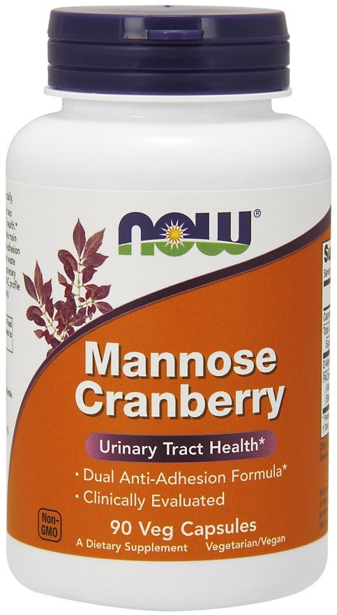 NOW Foods, Mannose Cranberry - 90 vcaps