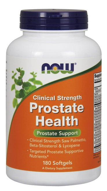NOW Foods, Prostate Health Clinical Strength - 180 softgels