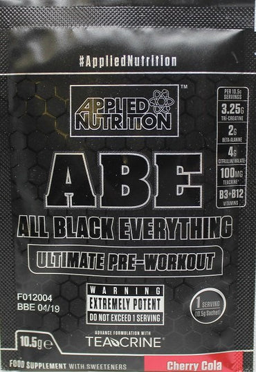 Applied Nutrition, ABE - All Black Everything, Cherry Cola - 10g (1 serving)