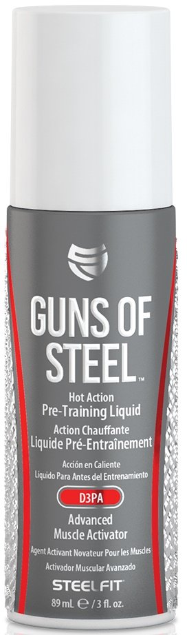 Pro Tan, Guns of Steel, Hot Action Pre-Training Liquid - 89 ml.